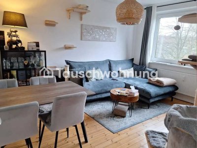 Tauschwohnung: Helle 3-Zi Wohnung mit Balkon in Barmbek-Süd