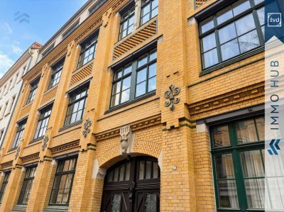 ++ Vermietete denkmalgeschützte Loftwohnung mit Balkon im beliebten graphischen Viertel ++