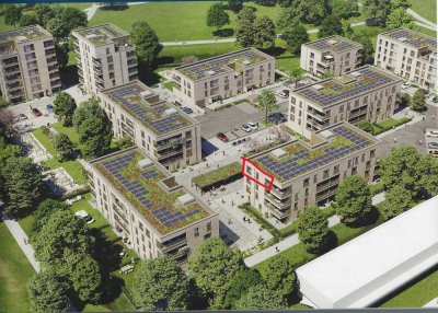 Kapitalanleger! Neubau! Exklusive 2-Zimmer-DG-Wohnung mit Balkon in Münster