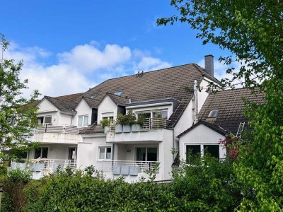 Haus im Haus, individuelle 3-Zimmer-Maisonettewohnung. Nah am Landschaftsschutzgebiet Hilden-Ost
