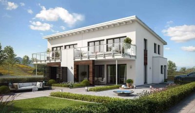 DHH-Ein HINKUCKER!! Exklusiver Neubau mit vielen modernen Akzenten inkl. Baugrundstück und Bien Zenk