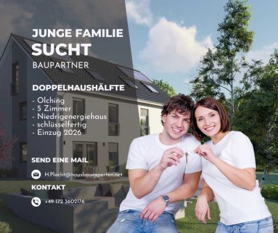 Doppeltes Glück gesucht – Familie mit Grundstück sucht Mitbauer