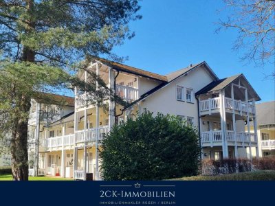 Meeresrauschen im Ostseebad Binz! 2 Zimmer Ferienwohnung in top Ausstattung, Stellplatz inklusive!
