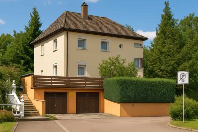 4 Zimmer EG-Wohnung in freistehendem Haus in Schwäbisch Gmünd + Garten/Freisitz/Terrasse in TOP Lage