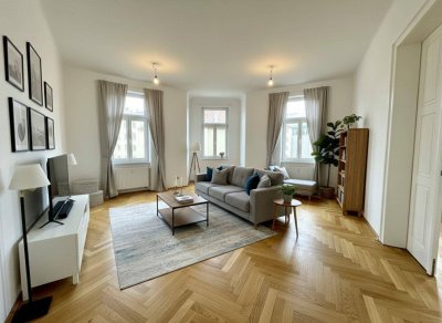 Frischer Altbautraum am Rennweg - Saniert inklusive hochwertiger Einbauküche - Stilaltbau am Rennweg - S-Bahn St. Marx ums Eck