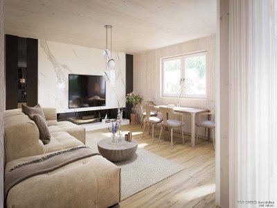 Touristisches 140 m² Maisonette Penthouse: Sonnenterrasse &amp; Pistenzugang am Hauser Kaibling!