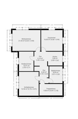 Teilrenovierte 4-Zimmer Wohnung in Lonsee