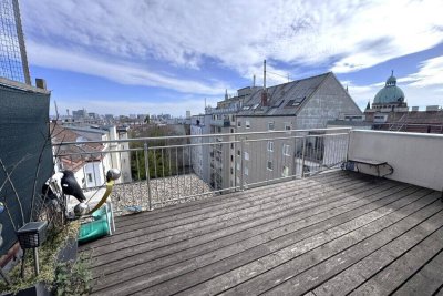 Hochwertiger Dachgeschoßausbau mit sonniger Terrasse – Top-Lage nahe U1 – zu kaufen in 1100 Wien