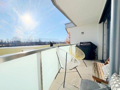 Schöne 3-Zi-Balkonterrassen-Wohnung an der Saalach am Stadtrand!