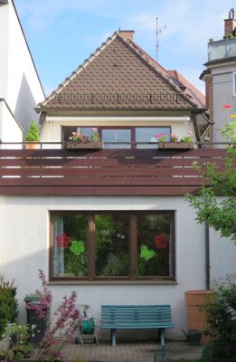 Zentral gelegenes Einfamilienhaus mit grüner Oase