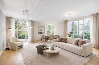 4.866,- pro QM - ERSTKLASSIGE 4 ZI.-GARTEN-MAISONETTE - HAUS-IM-HAUS - 45qm Ziergarten