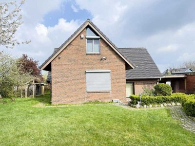 Einzigartiges Architektenhaus mit großzügigem Garten – Ihr stilvolles Zuhause in Mildstedt
