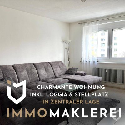 CHARMANTE EIGENTUMSWOHNUNG INKL. LOGGIA UND STELLPLATZ