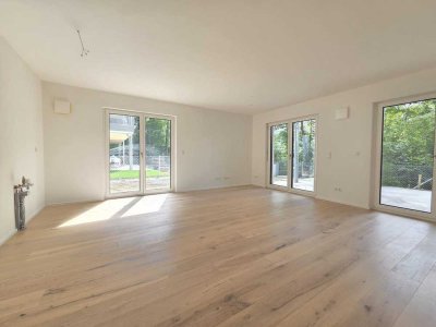 Top exclusive sonnige  2 Zimmerwhg. mit 2 Terrassen und Gartenanteil