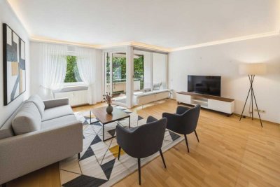 Großes Wohnzimmer mit Loggia: 2-Zimmer Wohnung in ruhiger Lage!