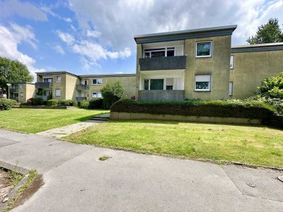 Blick ins Grüne: neu sanierte 2-Zimmer-Wohnung mit toller Terrasse!  (WBS)