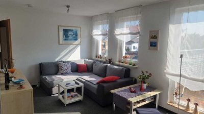 Freundliche 3-Zimmer-Maisonette-Wohnung mit Balkon und EBK in Aken/Elbe