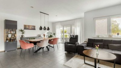 Modernes Einfamilienhaus in ruhiger Lage mit liebevoll gestaltetem Garten in Feldrandlage