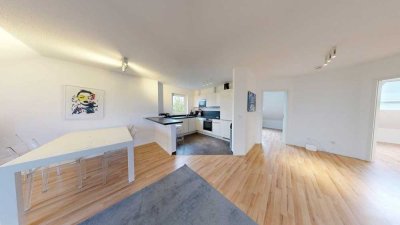 Modern möblierte 3-Zimmer-Wohnung – All-Inclusive-Pauschale in Kelsterbach