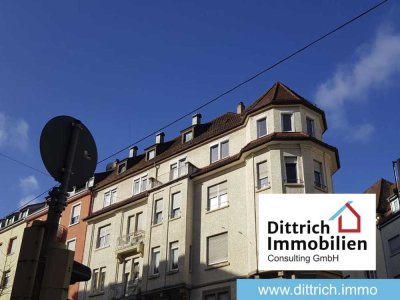 3-Zimmer-Wohnung zur Miete im denkmalgeschützten Altbau in Pforzheim