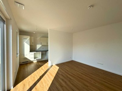 Exklusive Neubau-Dachgeschosswohnung mit großzügiger Dachterrasse und stilvollem Wohnambiente.