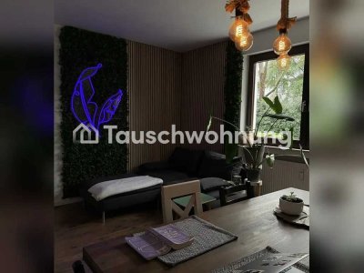 Tauschwohnung: Praktisch geschnittene 2-Zimmer Wohnung mit Garten in Riehl