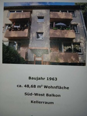 Kleine und Praktische 2 ZKB mit Balkon in Neustadt