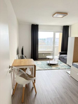 Saniert und Voll Möblierte 1-Zimmer Wohnung im 5. OG in Mainz-Gonsenheim