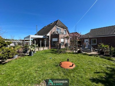 Romantisches Einfamilienhaus mit einem paradiesischen Garten