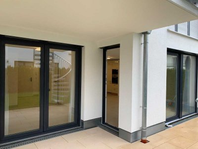 Neuwertige 2 Raum Wohnung mit Terasse und Einbauküche in Leinfelden-Echterdingen