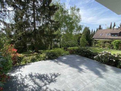 TOP-gepflegte & voll möblierte Einliegerwohnung mit herrlicher Terrasse - wenige Fahrminuten süd