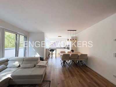 Penthouse mit Blick ins Grüne
