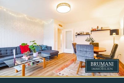 BRUMANI | Charmante 3-Zimmer-Wohnung mit Einbauküche und Balkon in Freiburg-Haslach