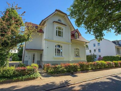 Moderne Wohnung mit zwei Balkonen beim Rosarium