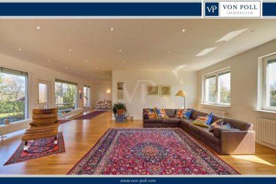 Stilvolles Wohngebäude-Ensemble in ruhiger, idyllischer Feldrandlage