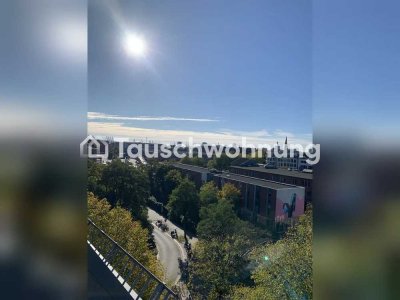Tauschwohnung: Kleiner Loft im Karoviertel mit Traumblick gegen groß