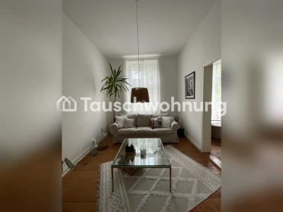 Tauschwohnung: 2,5 Zi. Altbauwohnung im Ostend - SUCHE ab 2 Zi.mit Terrasse
