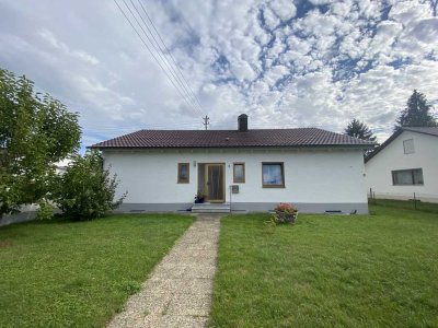 Einfamilienhaus mit Südausrichtung und Blick ins Grüne