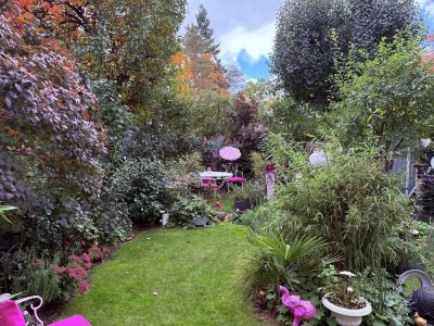 Reserviert! Helle 2,5-Zi-Gartenwohnung mit Hobbyraum & 2 Stellplätzen in Bubenreuth