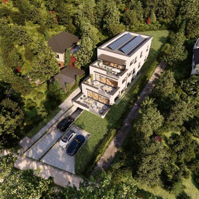 Penthouse- Eigentumswohnung mit unverbaubarem Blick in die Natur