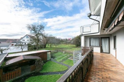 Freie Gestaltung und viel Platz - 
mit Garten, Balkon und Dachterrasse