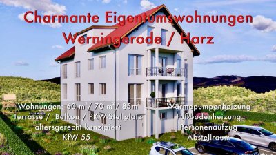 Charmante NEUBAUWOHNUNG im EG - Wernigerode/Harz