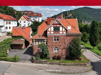 *** Denkmalgeschütztes Juwel in Hirschhorn – ideal für Wohnen oder Gewerbe am Neckar ***