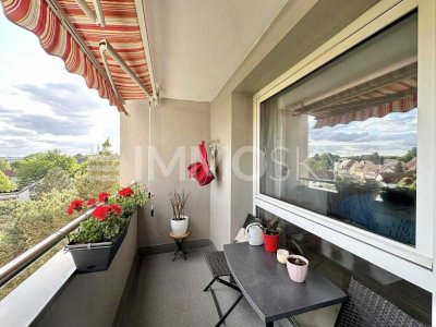 Erbpacht! Lichtdurchflutete 3,5-Zimmer-Wohnung mit Loggia