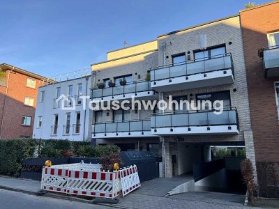 Tauschwohnung: Zwei Zimmer Neubau Wohnung mit ca. 20m2 Dachterrasse