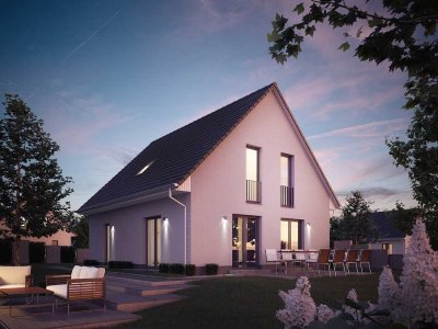 Schickes Einfamilienhaus für junge Familien