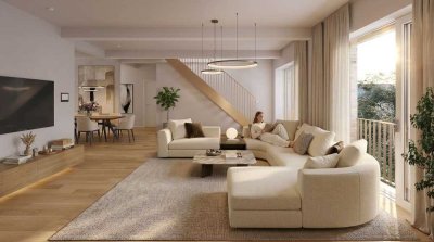 schröders. - 4 Zimmer. 139,63 m² Loftcharakter im Penthouse