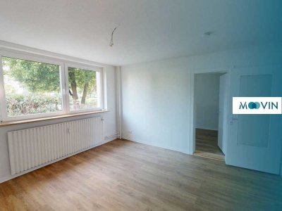 Helle 2-Zimmer-Erdgeschosswohnung mit TERRASSE und angrenzender Grünfläche