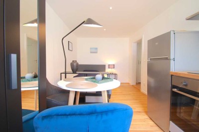 Neu saniert: Voll möbliertes 1-Zimmer Apartment am Schlosspark in Gauting