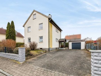 Charmantes Einfamilienhaus mit großem Garten in Gunzenhausen/Unterwurmbach – ideal für Familien!